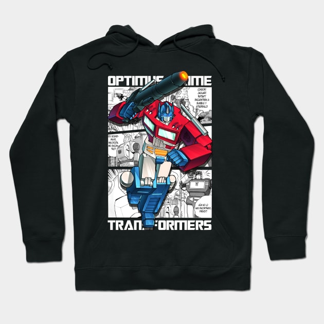 Transformers Optimus Prime Hoodie by Polos